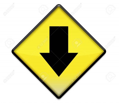8997840-Yellow-road-sign-graphic-with-arrow-pointing-down-Stock-Photo-arrow.jpg